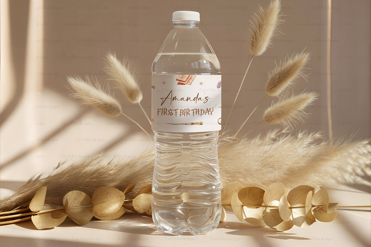 Minimalist Water Bottle Mockup Scene, a Product Mockup by TatiMockup (Photo 4 of 4)