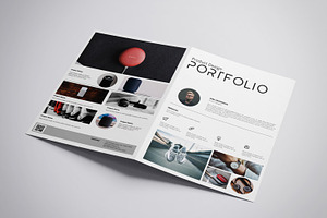 Product Designer Portfolio Brochure, a Brochure Template by retrographix