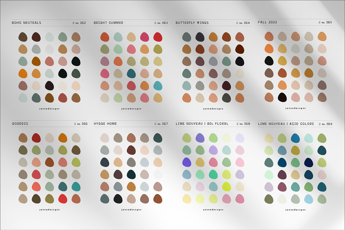 MEGA BUNDLE - 93 Adobe Palettes, a Palette Add-On by Jennadesigns (Photo 13 of 17)