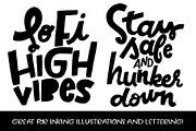 Bitmap Inkers for PHOTOSHOP CC2018, a Brush Add-On by studio.pancz (Thumbnail 4 of 6)