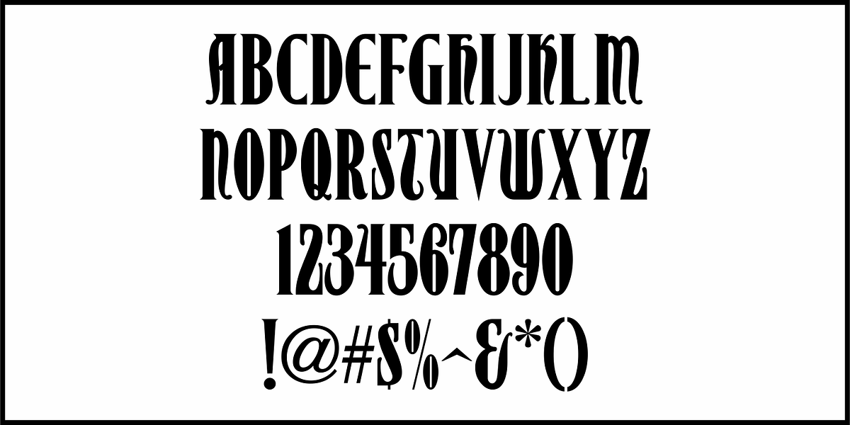 Holiday Nouveau JNL, a Font by Jeff Levine Fonts (Photo 3 of 5)