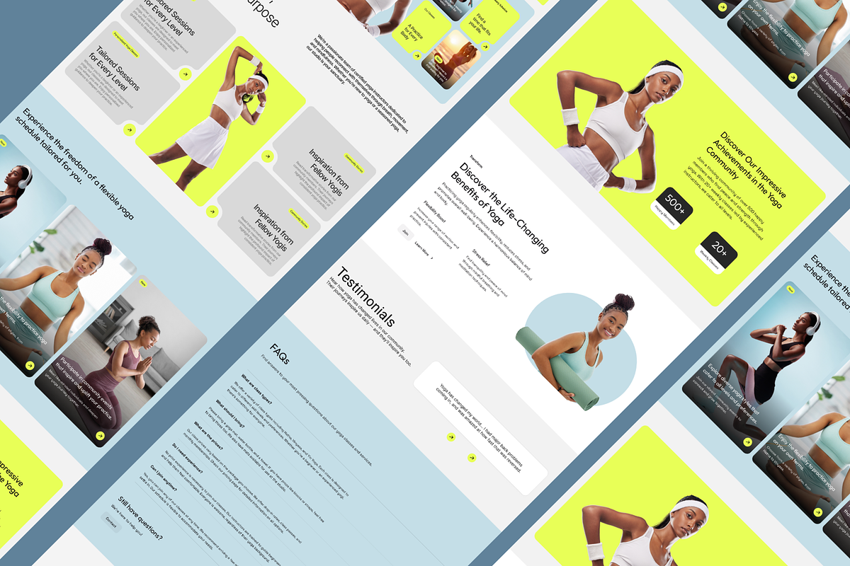 Yoga Landing Page, a WordPress Template by PetersTouch Creative (Photo 3 of 3)