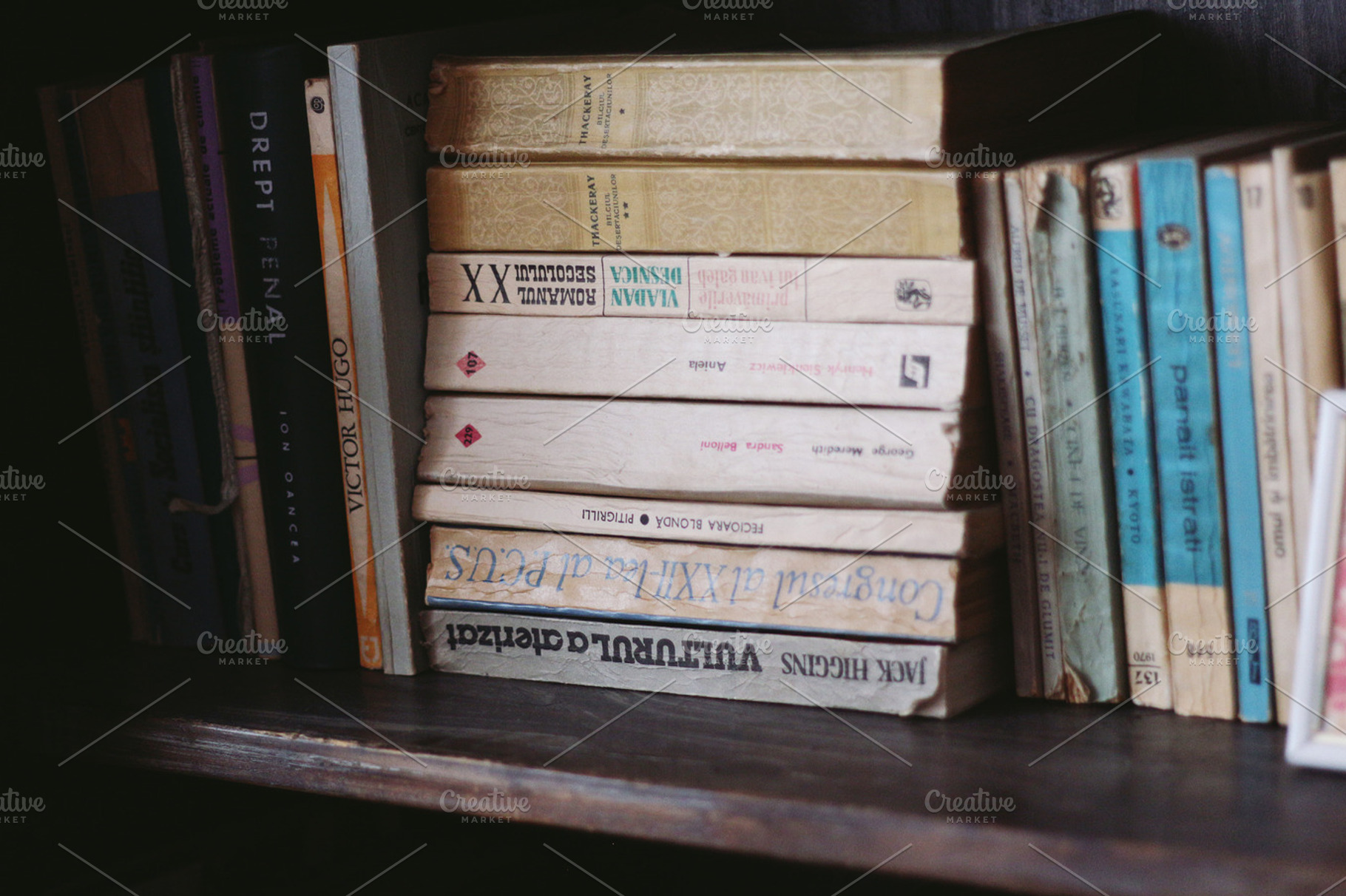 Books in library, a School & Education Photo by Pixelglow Images