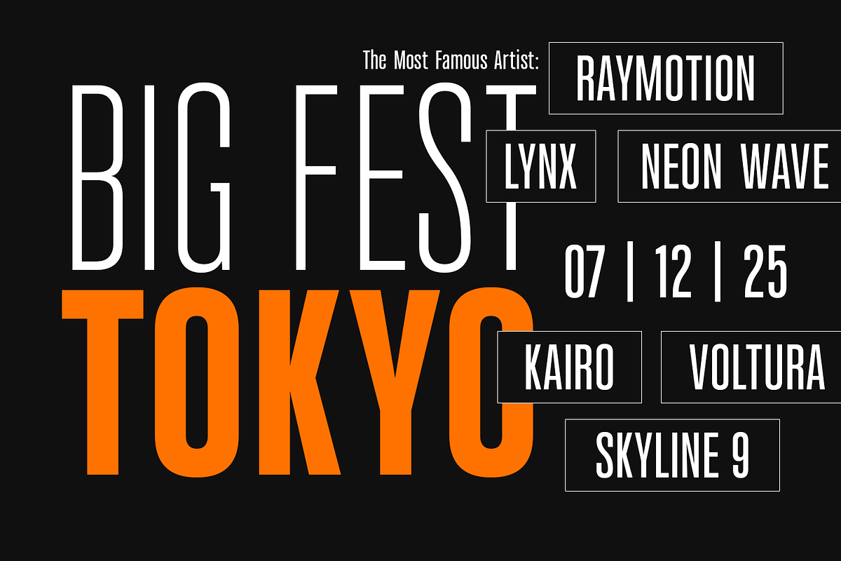 Glorious – Condensed Font Family, a Sans Serif Font by Umitype (Photo 4 of 9)