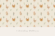 Watercolor Chickens Collection, an Animal Illustration by Jenteva Art (Thumbnail 10 of 18)