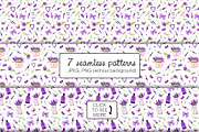 Watercolor Provence Collection, a Decorative Illustration by Olga Alexeenko (Thumbnail 3 of 5)