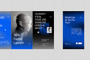 AI Automation Instagram Pack, a Social Media Template by fakhroo (Thumbnail 3 of 6)