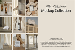 The Neutrals : Mockup Collection