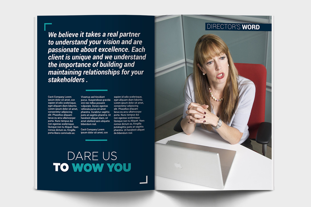 Corporate Profile, a Magazine Template by Red Cactus Creative (Photo 3 of 6)