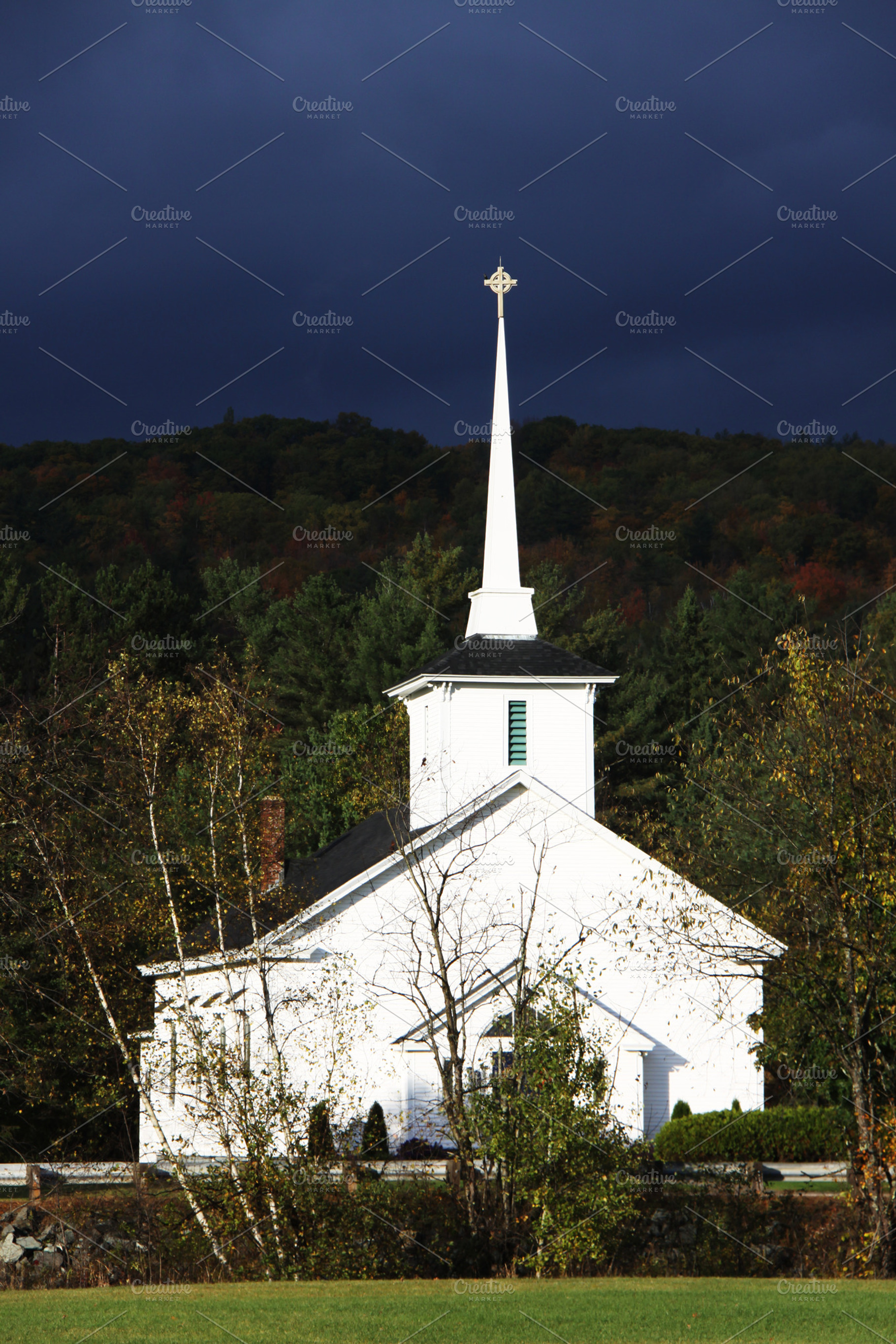 Autumn Church