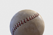 Old Baseball PBR, an Object 3D Model by Daniel Mikulik (Thumbnail 5 of 11)