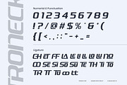 Troneck - Sport Display Font, a Font by Flawless And Co (Thumbnail 9 of 10)