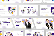 Business Marketing Google Slide, a Presentation Template by GraphauseProject (Thumbnail 4 of 6)