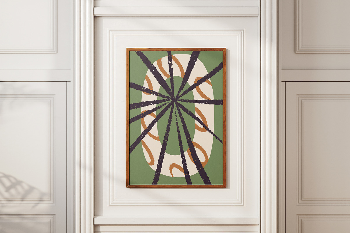 Abstract shapes posters, cards set, a Decorative Illustration by Good Studio (Photo 8 of 14)