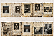 SURREAL ASYLUM JUNK JOURNAL PAGES, a Person Illustration by Daring Digies (Thumbnail 3 of 7)