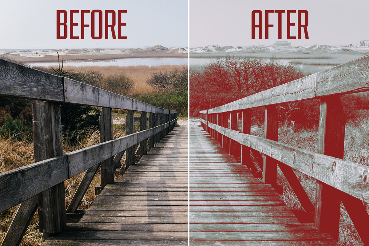 Filmtastic RedShift PS Film Actions, an Action Add-On by Josh Johnson (Photo 5 of 5)