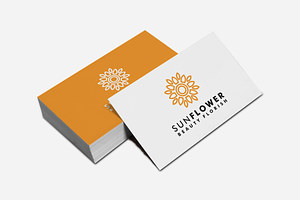 Sunflower logo design