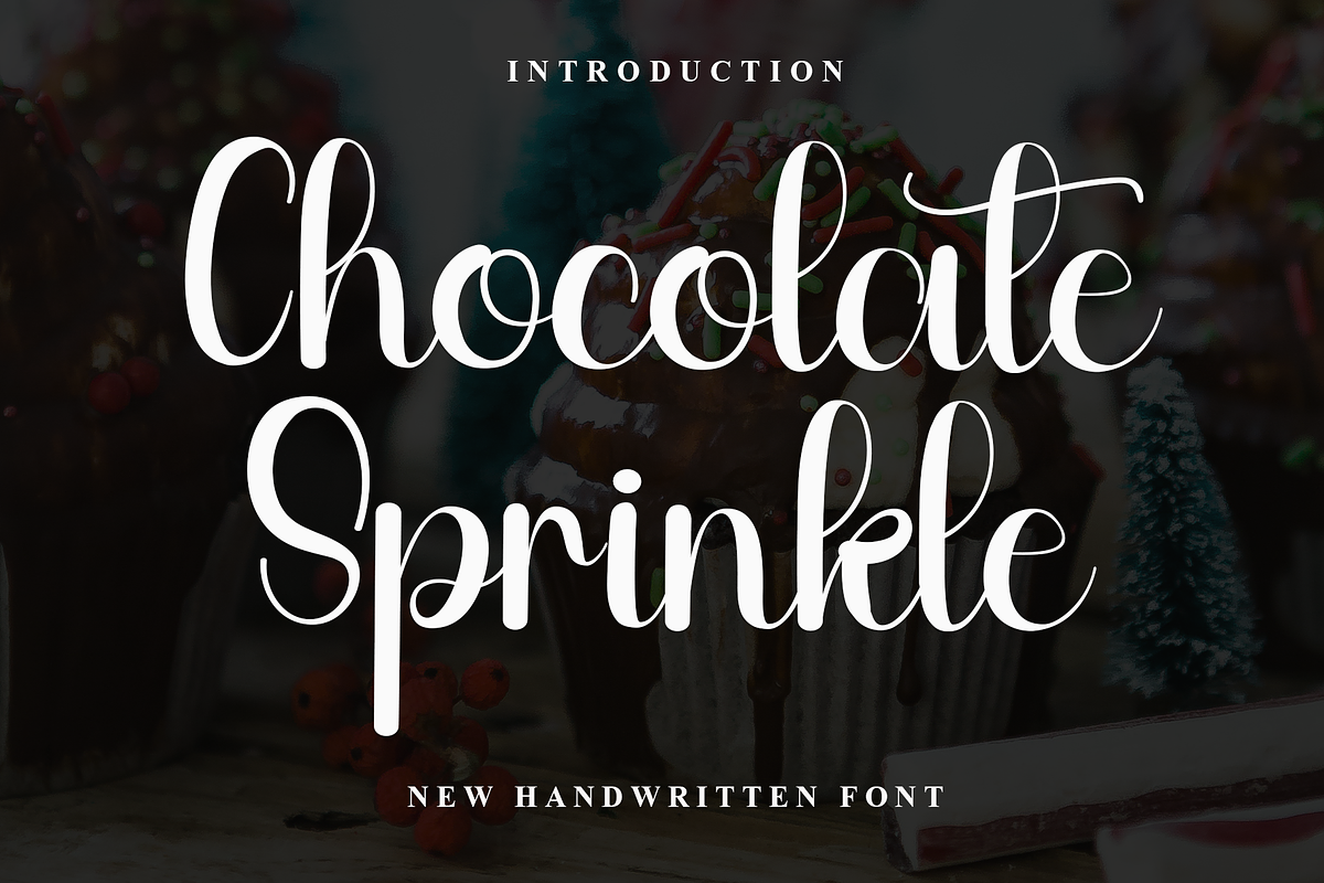 Chocolate Sprinkle, a Handwritten Font by InermediaSTUDIO (Photo 1 of 8)