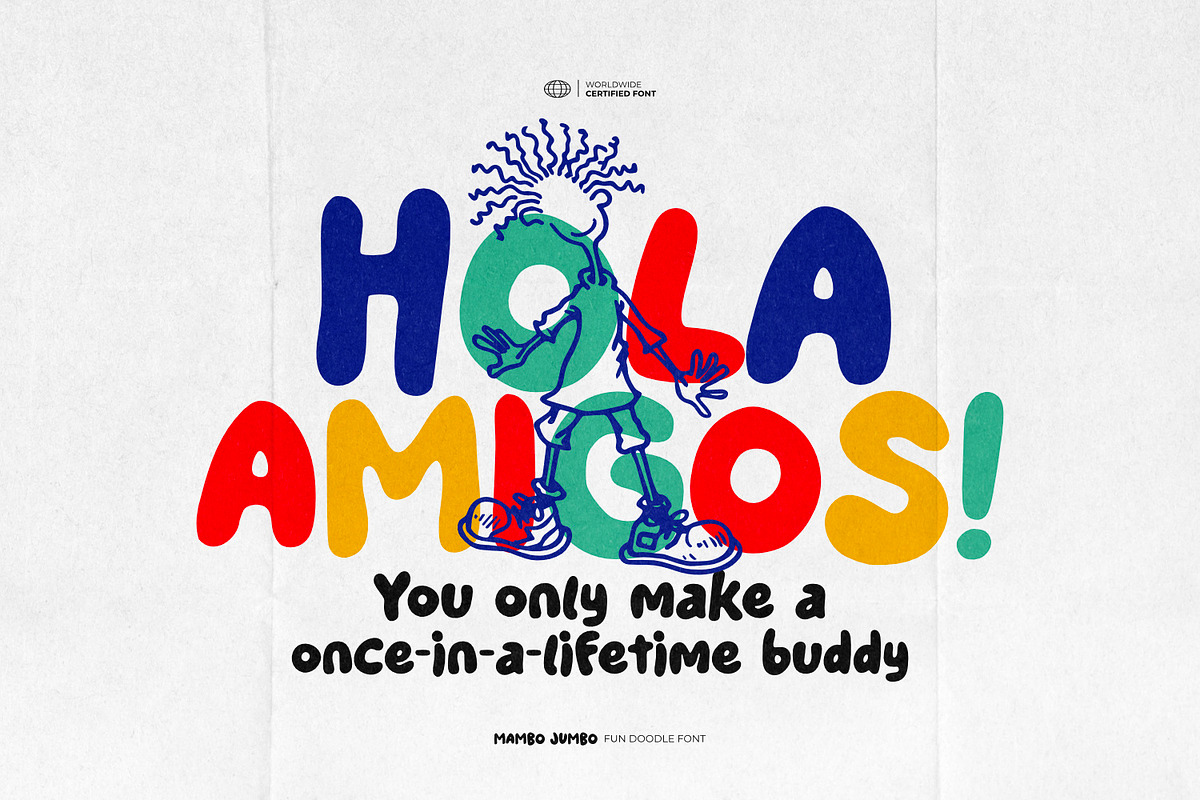 Mambo Jumbo - Fun Doodle Font, a Handwritten Font by ikiiko (Photo 5 of 7)