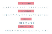 Charlee is a cute handwritten font, a Handwritten Font by Brown Cupple (Thumbnail 5 of 6)