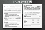 ATS Resume Template Google Docs, a Resume Template by bonadigitals (Thumbnail 2 of 5)