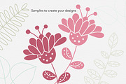 Lovely Floral Doodles, a Brush Add-On by Sense Library (Thumbnail 17 of 30)