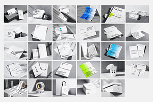 Qubus: Brutal Stationery Mockups EU