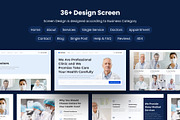 Gocare Health Medical Website UI Kit, a Templates & Theme by Streal Creative (Thumbnail 2 of 7)