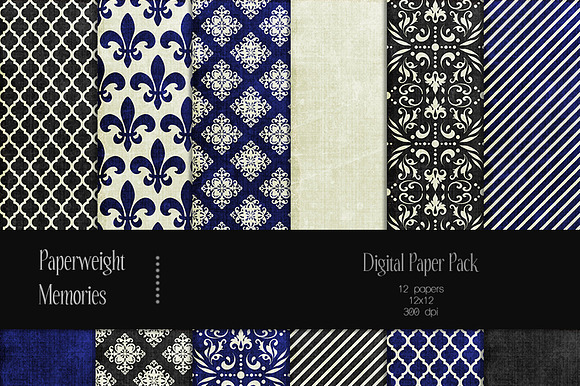 Patterned Paper - Royal Affair preview 2