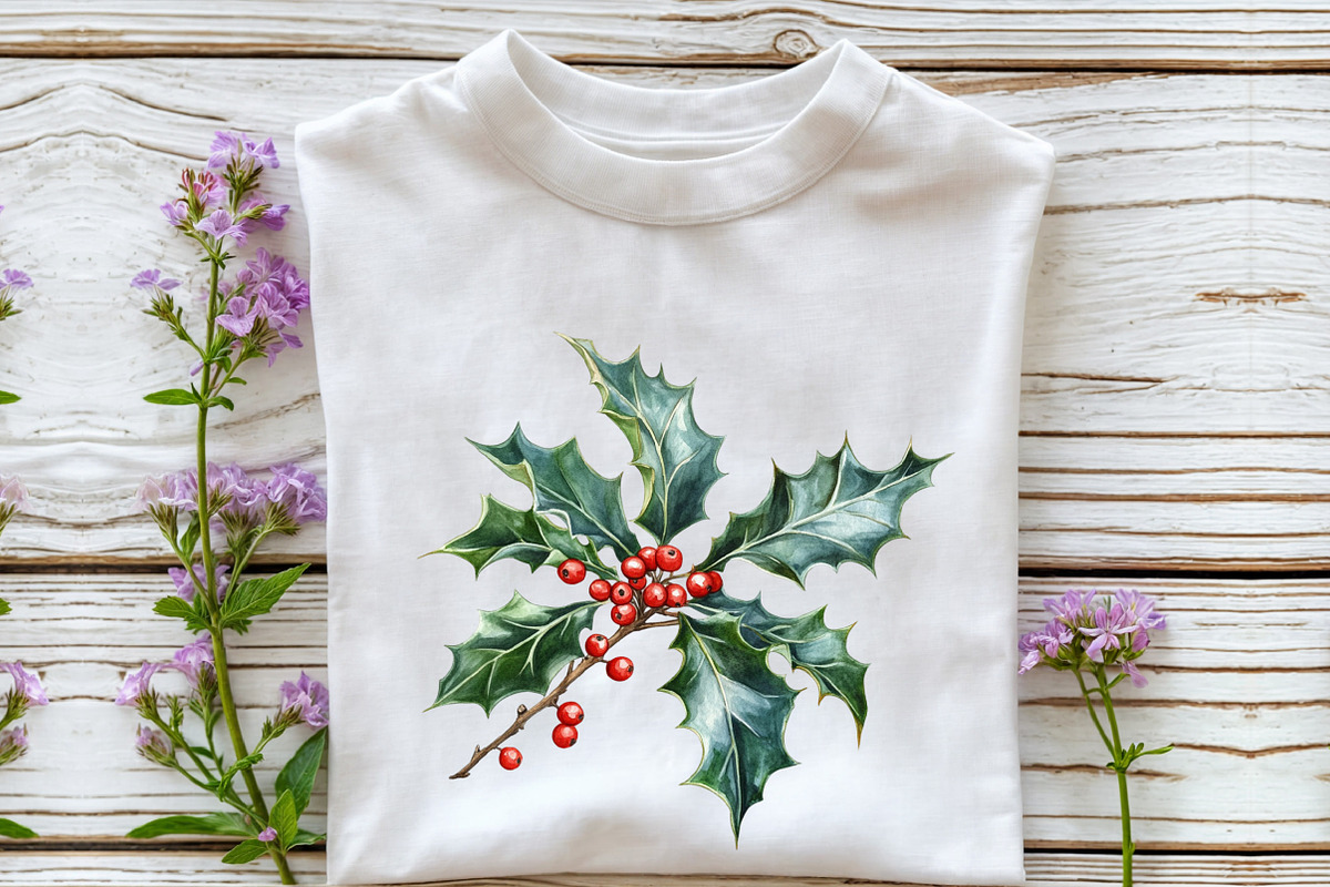 Winter Herbs Sublimation Clipart, an Illustration by Rose Art (Photo 4 of 7)