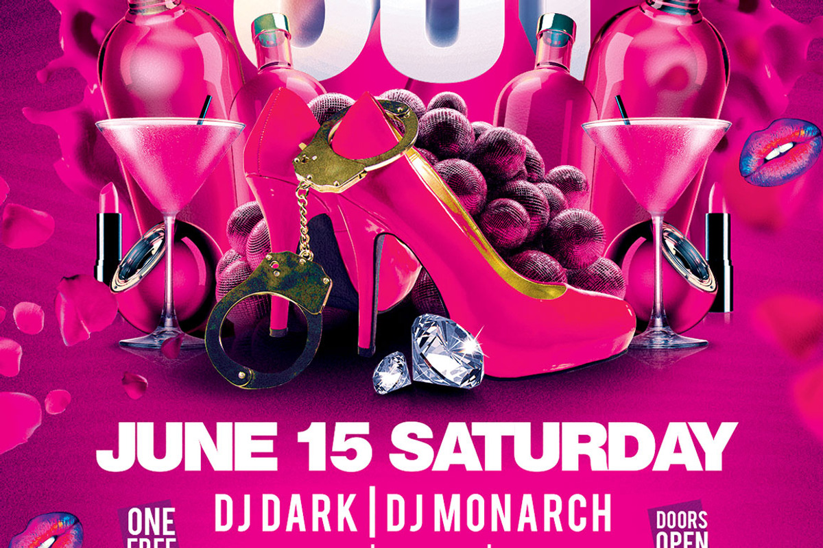 Girls Night Out Flyer, a Flyer Template by darkmonarch (Photo 4 of 4)