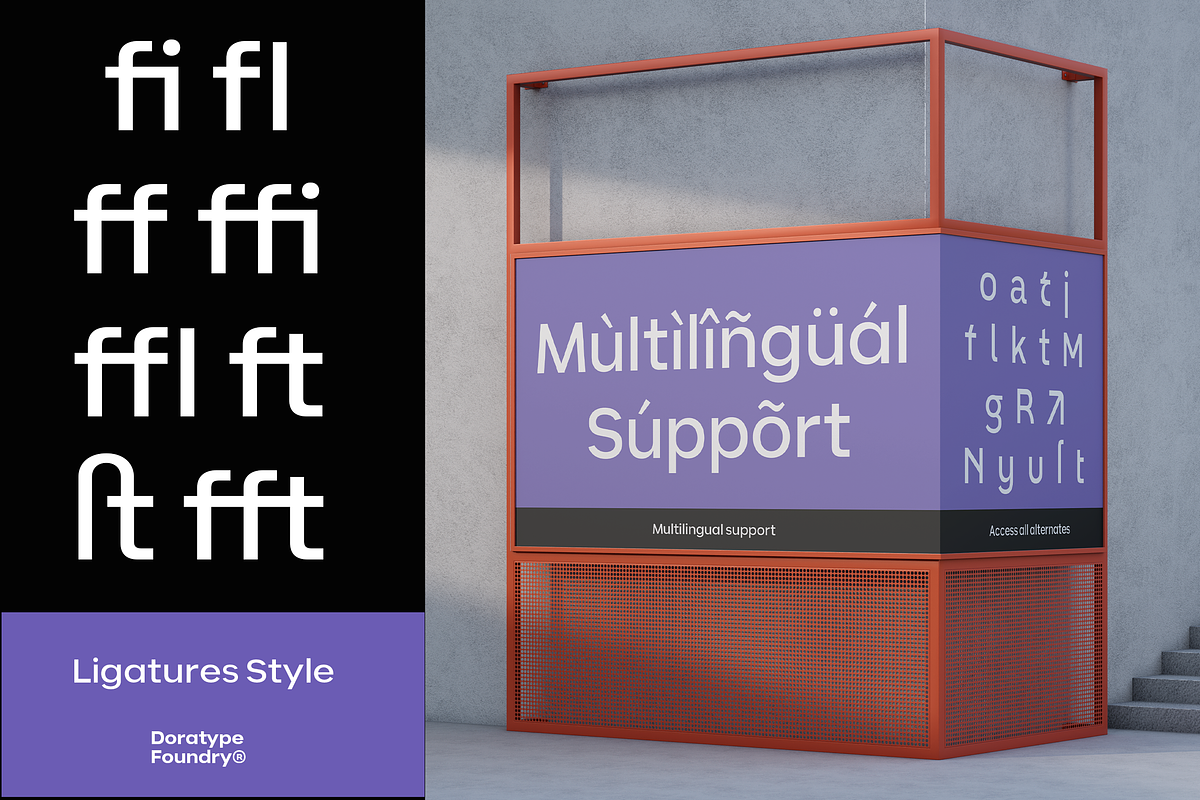 Bonthe - Geometric Sans Family, a Sans Serif Font by Dora Typefoundry (Photo 10 of 10)