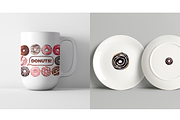 Donuts VECTOR illustrations, a Food Illustration by Natalka Dmitrova art (Thumbnail 18 of 27)