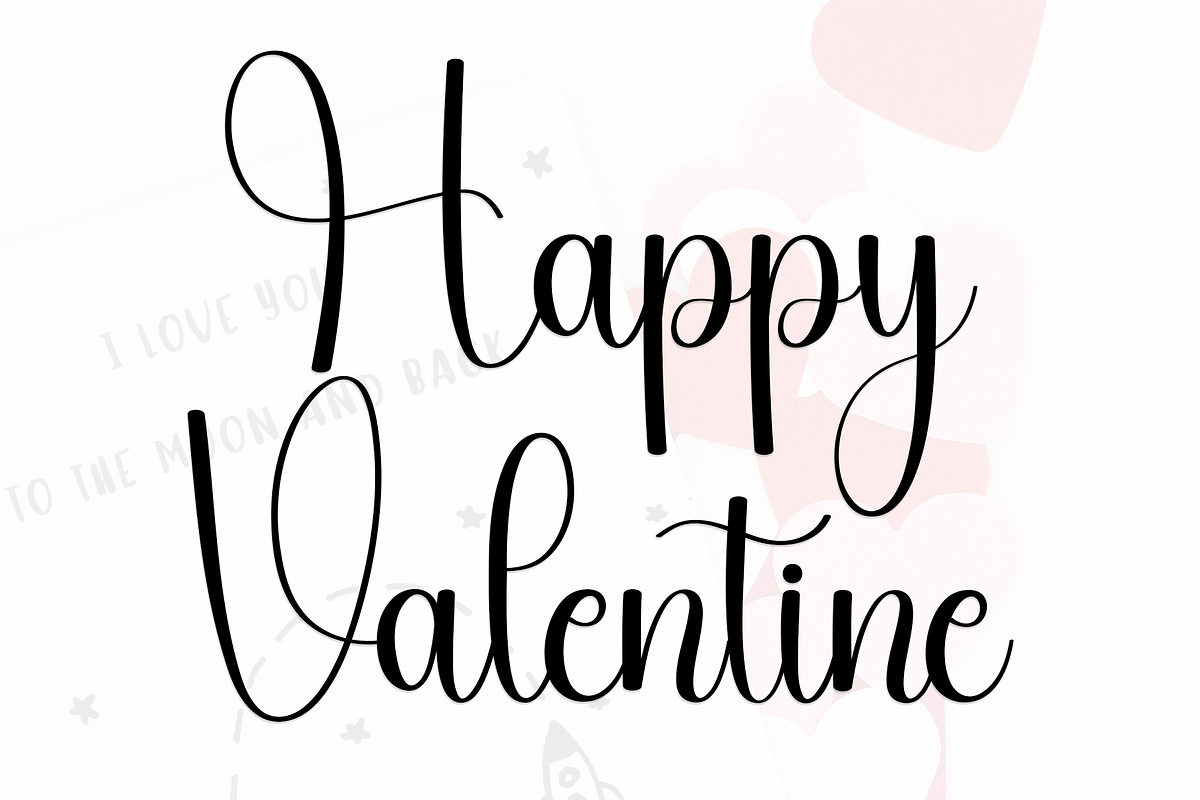 Blanket Valentine, a Handwritten Font by FreshTypeINK (Photo 4 of 8)