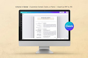 Canva Teacher Resume Template, a Resume Template by DesignDevisers (Thumbnail 7 of 10)