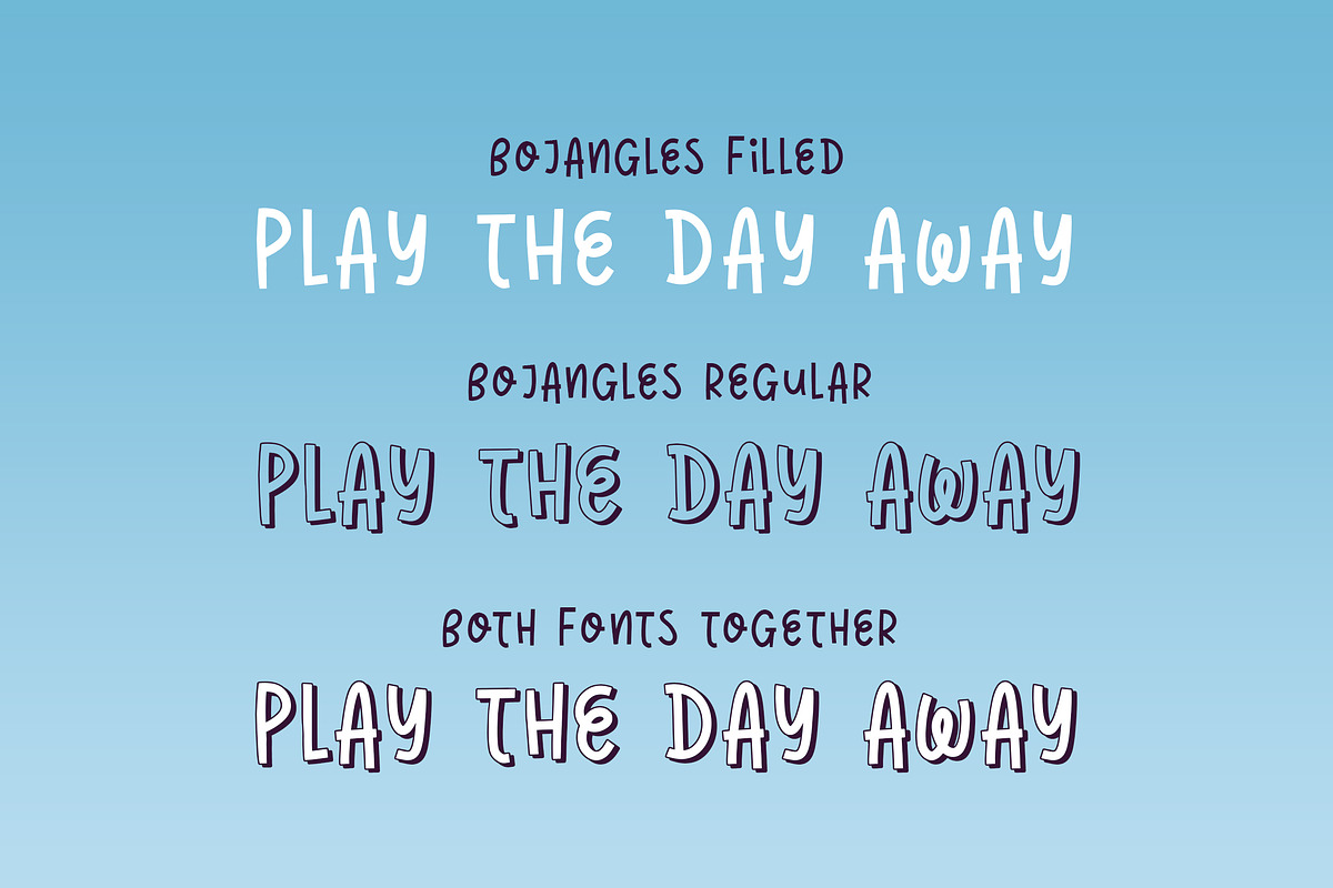 Bojangles Font Duo, a Font by Salt & Pepper Designs (Photo 5 of 8)