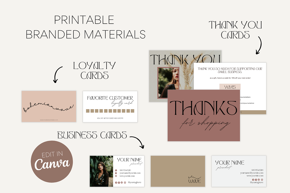 Shopify Theme Bundle | Boho Wave, a Templates & Theme by Easy Website Themes (Photo 4 of 10)
