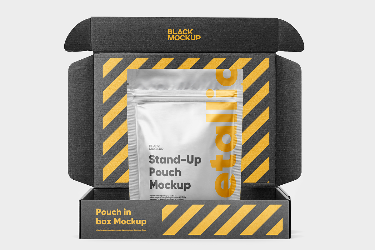 Pouch Bag Mockup Set, a Product Mockup by BlackMockup (Photo 9 of 13)