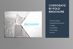 4 Pages Landscape Brochure