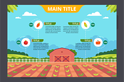 Farming Infographic Template, a Templates & Theme by Bartama Graphic (Thumbnail 2 of 4)