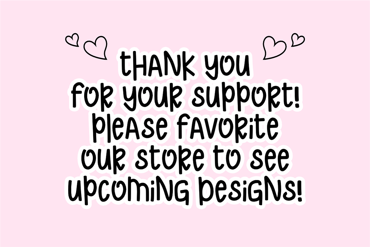 Hello Bitty - Cute Handwritten Font, a Handwritten Font by KiddoGlyphs Studio (Photo 5 of 5)