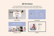 Yoga Coach Rachelle Website Template, a Websites & App Template by Eden Origin Studio (Thumbnail 9 of 11)
