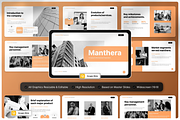 Company Profile Google Slide, a Presentation Template by Annora Studio (Thumbnail 1 of 5)