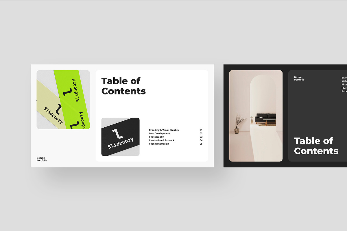 KARA - Portfolio Google Slides, a Presentation Template by Gaize (Photo 3 of 10)