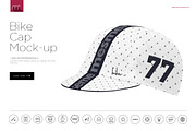 Bike Cap 2 Types Mock-up, a Hat Mockup by Mocca Mockups Store (Thumbnail 1 of 11)