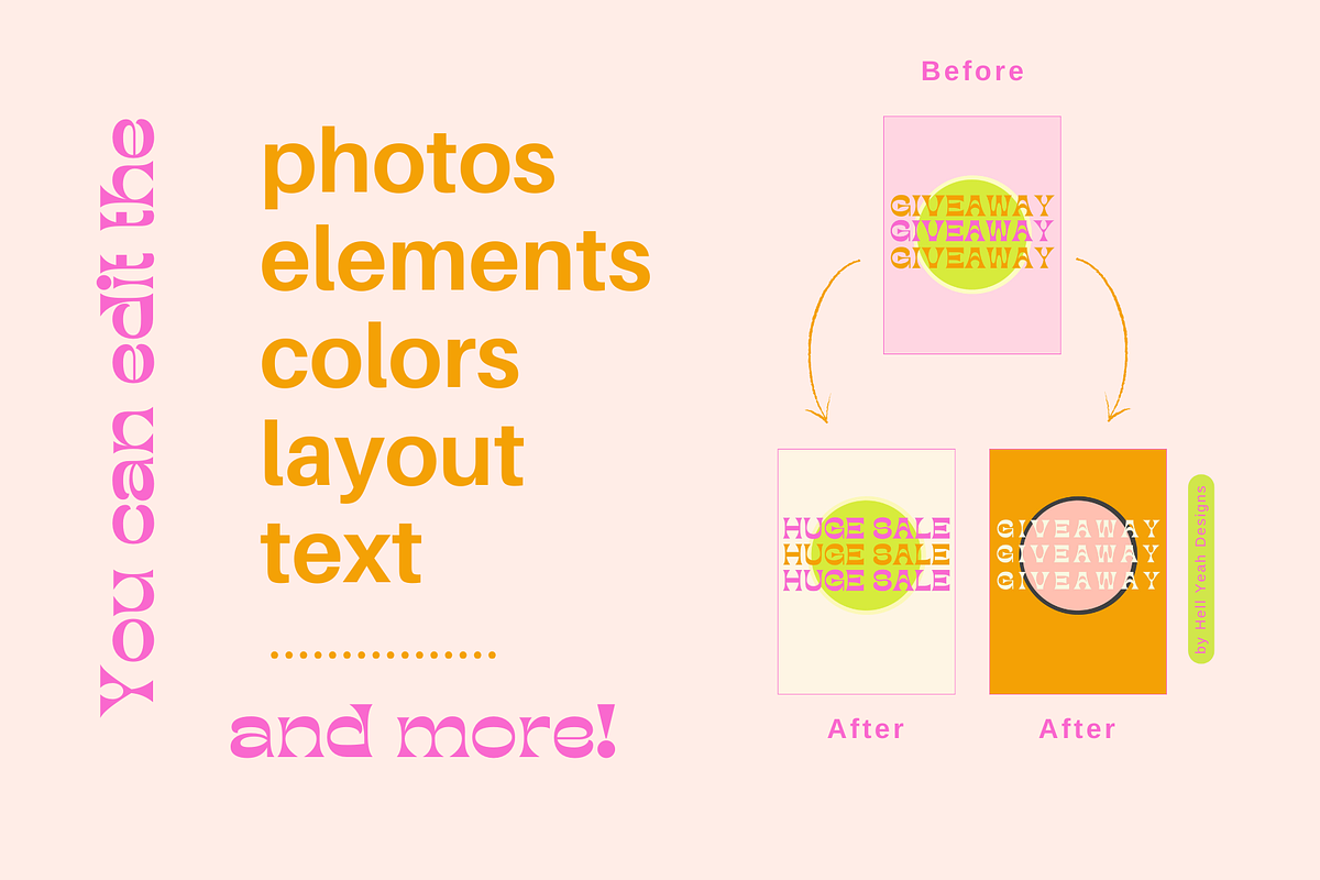 Got that vibe Post Templates, a Social Media Template by Hell Yeah Designs (Photo 6 of 8)