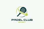 Padel Tennis Sports Modern Logo, a Branding & Logo Template by ika trisiana (Thumbnail 2 of 2)