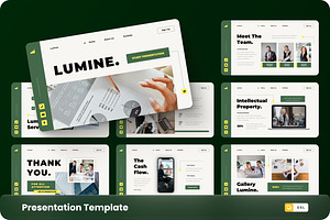 Lumine - Marketing Plan Google Slide, a Presentation Template by GraphauseProject