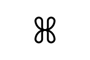 Letter UA, H Logo, a Branding & Logo Template by ganuDESIGN (Thumbnail 2 of 3)