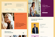 JoyCare -  Landing Page UI&UX Kit, a Landing Page Template by Base Design Studio (Thumbnail 2 of 4)
